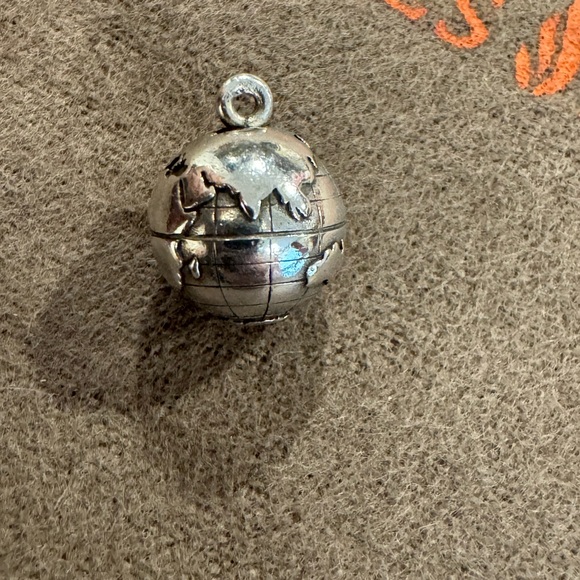 James Avery Sterling Silver Earth Charm - Picture 5 of 8